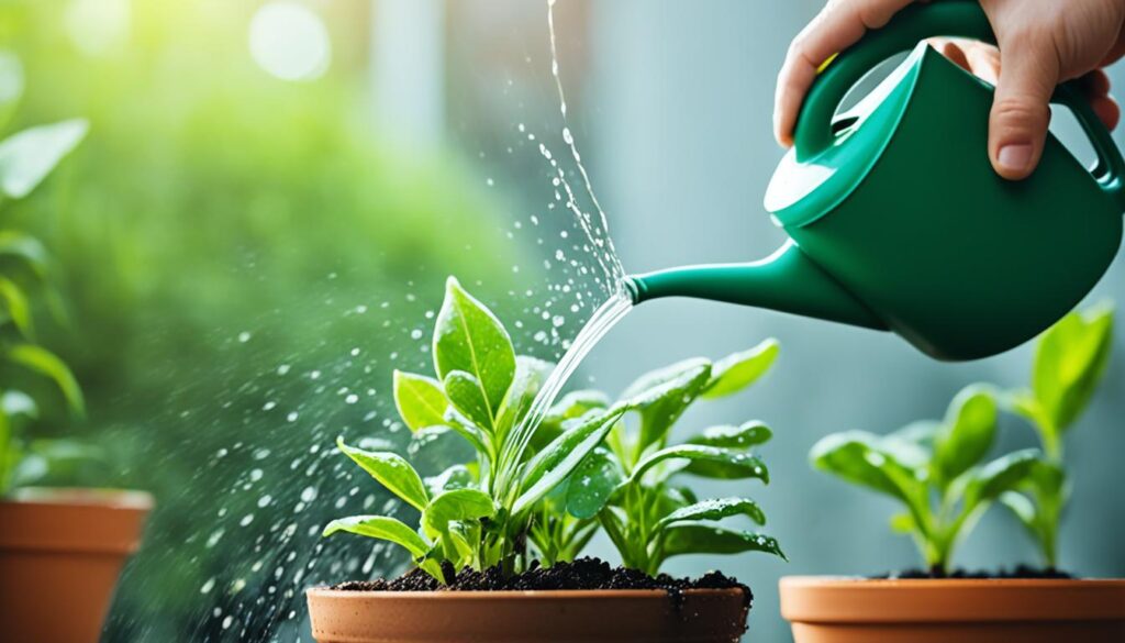 plant watering